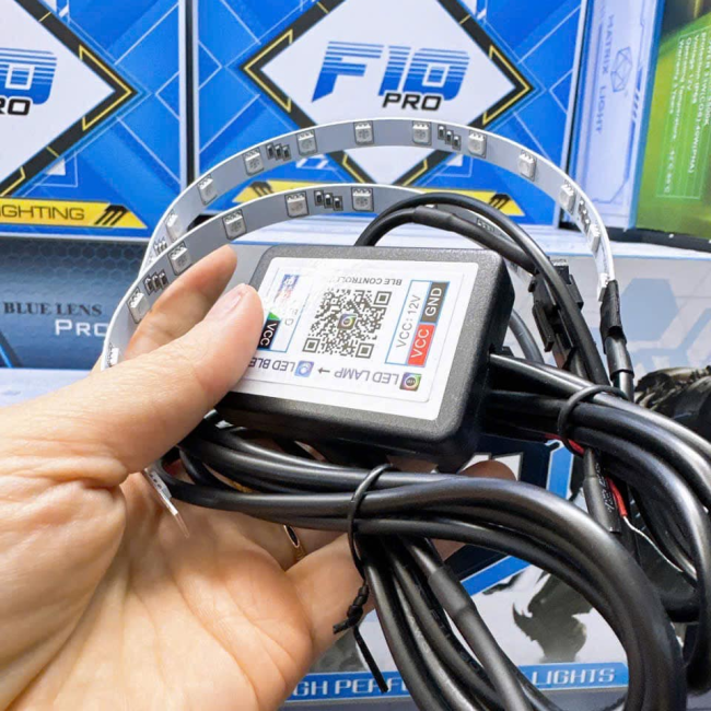 Đèn Mắt Quỷ Đổi Màu Theo App ( APP CAR LED LIGHT )