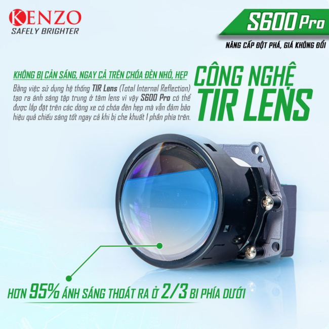 Đèn KENZO S600 PRO