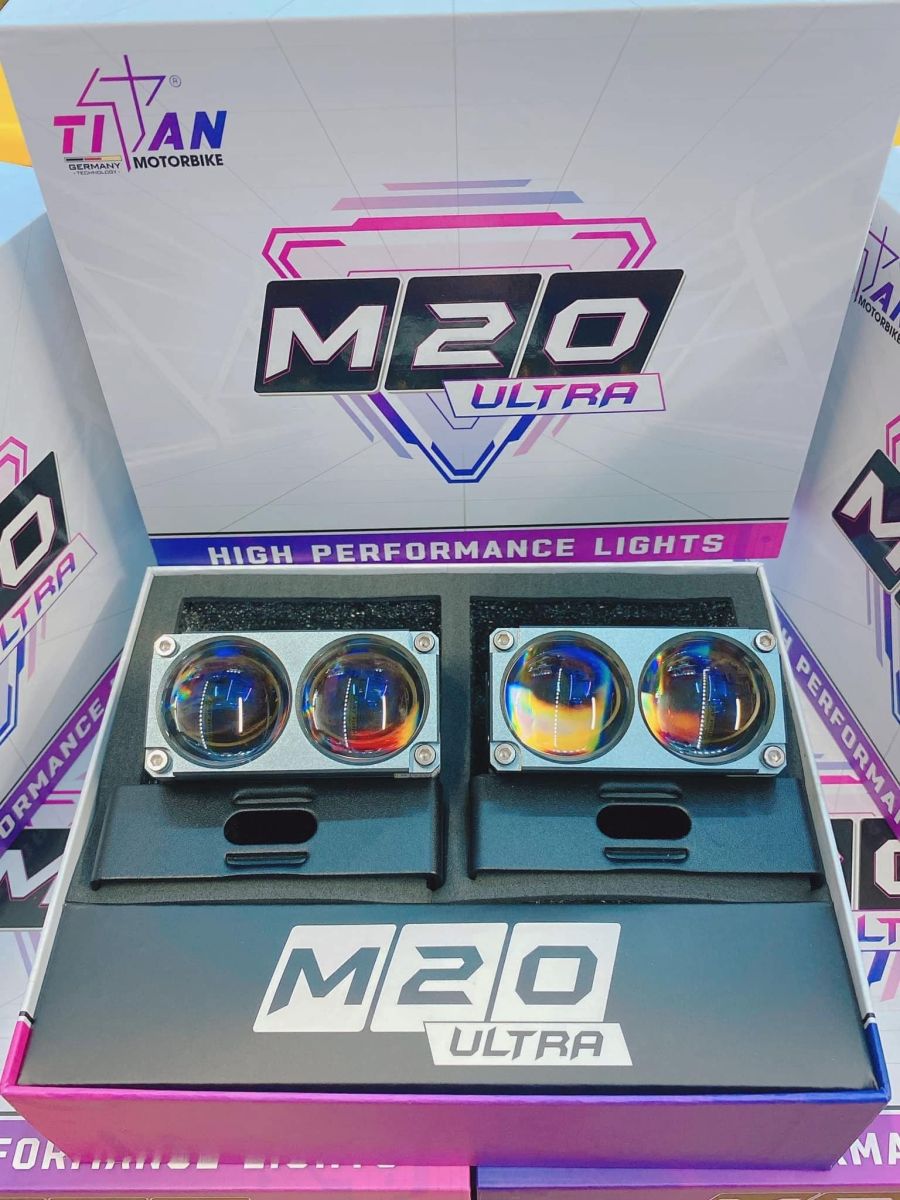 Trợ sáng M20 ultra thiết kế độc đáo và mạnh mẽ