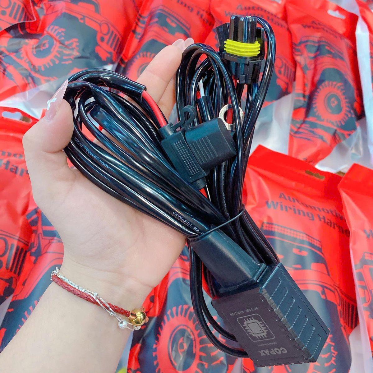 Dây giật điện tử 240w phụ kiện xe và phụ tùng ô tô