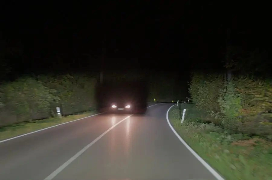 LED Ma Trận hoạt động ban đêm.