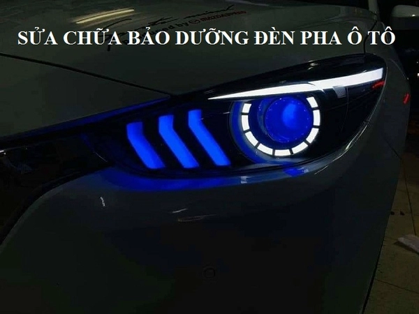 bảo dưỡng đèn ô tô