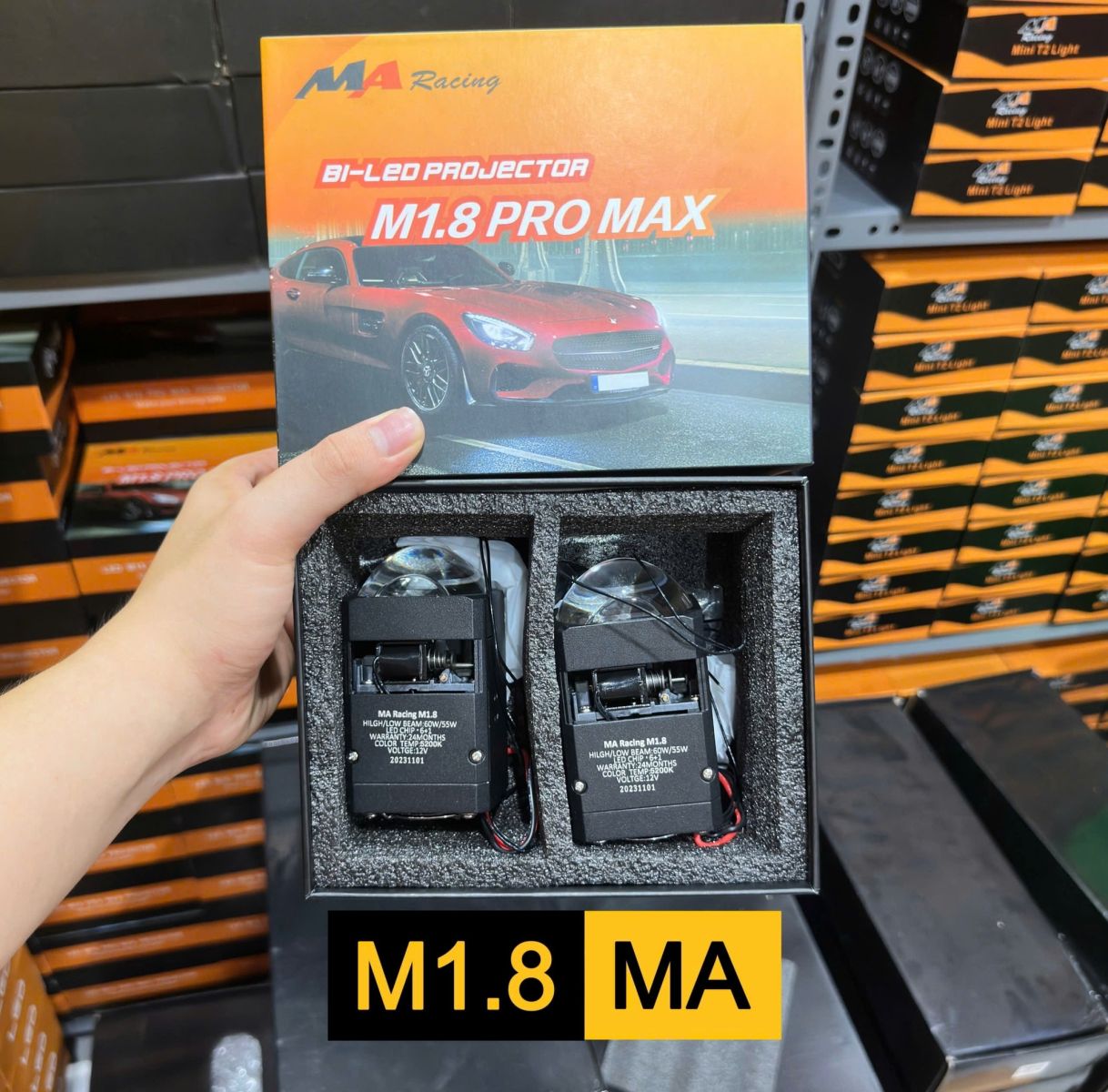 Đèn bi led M1.8 Promax có điểm gig nổi bật